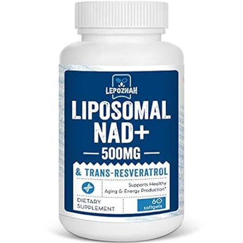 Liposomal NAD+ 500 mg + Trans-Resveratrol 300 mg, Superio