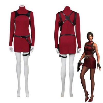 Kostum Cosplay Resident 4 remover Ashley pakaian Fantasia ga