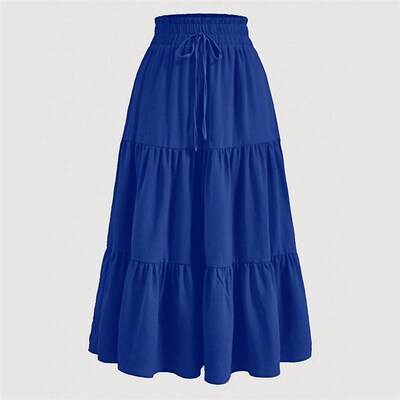 Independent Station Bohemian A- Line Skirt Floating Swing La