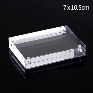Acrylic Picture Photo Frame Magnetic Photocard Holder Poster