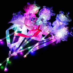 LED Magic Fairy  Christmas ree Wands Rave Toy Light-up Magic