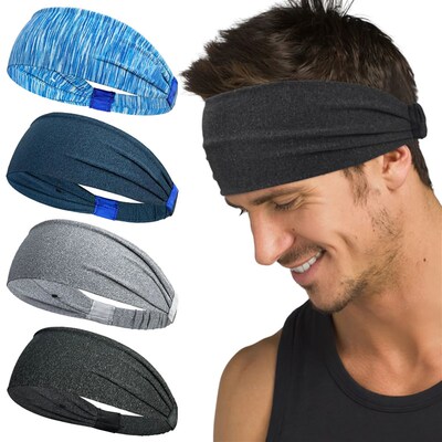 Sports Headbands For Men Woman Gym Yoga Sweat Hair Bands Sof