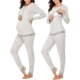 Maternity New Pajamas Striped Sleepwear 2023 Nursing Womens