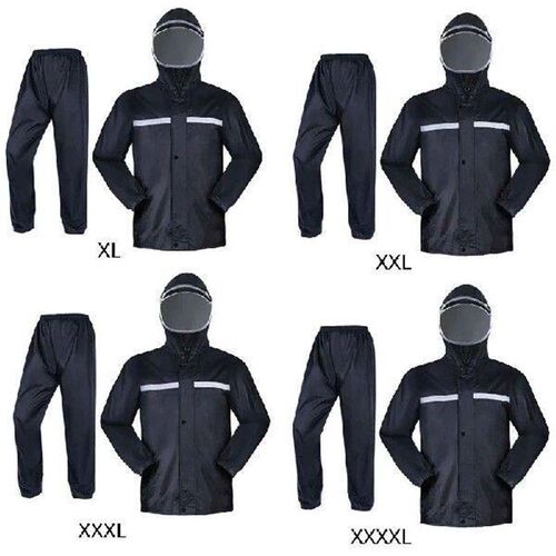 Mens Raincoat Set Rainproof Mask Raincoat Storm Proof