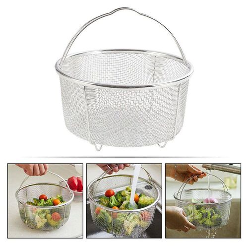 Multifunctional Frying Basket Kitchen Stainless Steel Noodle