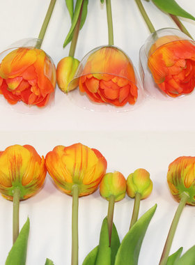 New Silicone Tulip Artificial Flower Real Touch Bouquet 40CM