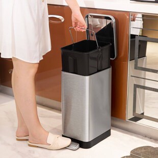 large creative trash can, household toilet, , living