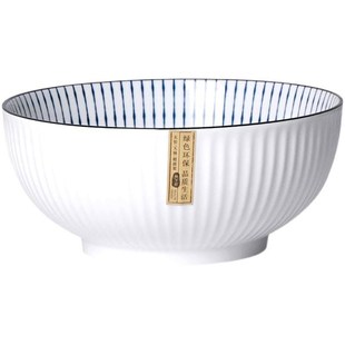 Double ears soup bowl noodle bowl large size ramen bowl
