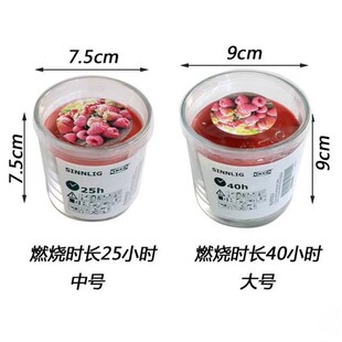 Candle Berries IKEA Scented Red Garden Glass Sinnlig