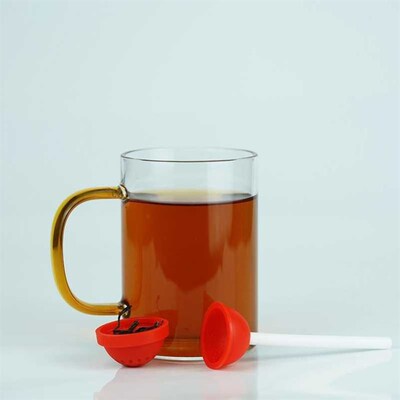 Silicone Tea Infuser Reusable Rubber Strainer lollipop tea