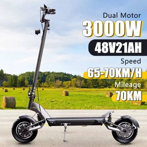 2024 New Adult Foldable 3000w Dual Drive Urban Anti-Slip Ele
