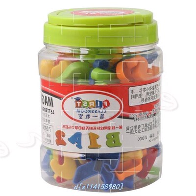 78PCs MAgNetiC Letters - NuMbers ALPhAbet CAPitAL - Lower CA