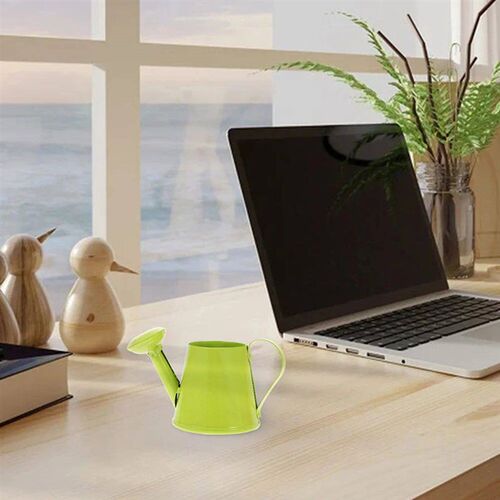 6Pcs Handheld Iron Watering Cans Miniature Watering Pots Min