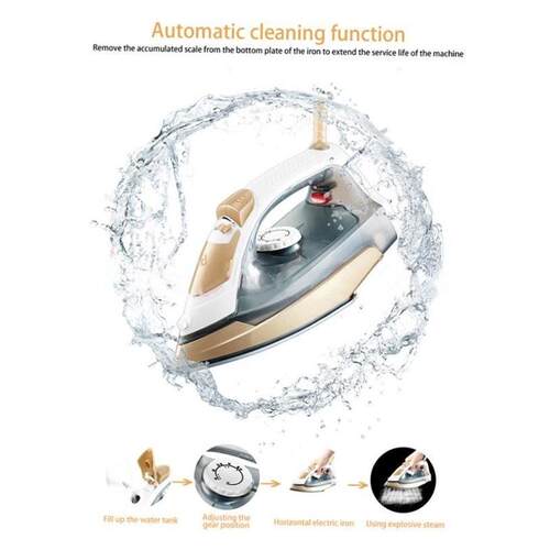 Electric iron Ceramic steam iron clothes Nonstick Soleplate