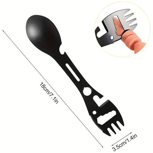 Outdoor Fork Spoon Versatile Outdoor Camping Tool Lightweigh