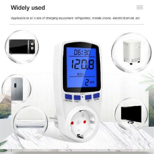 Digital LCD Power Meter Wattmeter 220V 110V AC  Backlight