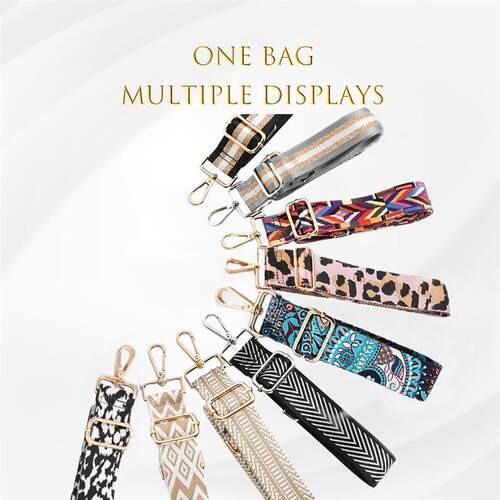Length Bag Strap Fashionable Full-colour Printing Women Mess