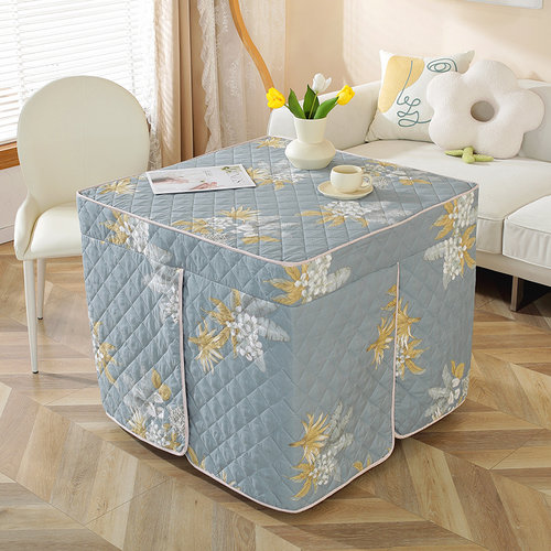 新款烤火罩正方形烤火桌罩电炉罩火炉牀包烤火被烤火炉桌布