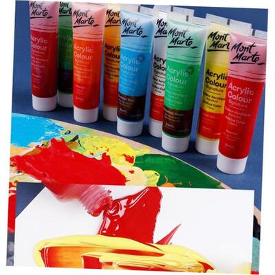 acrylic colour paint montmarte 36ml acrylic颜料 儿童丙烯防水