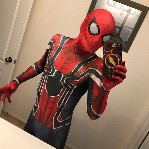 Spiderman Far From Home Cosplay Zentai Suit 3D Printed Bodys