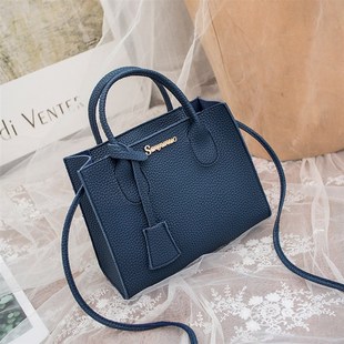 Elegant Solid Color Purse, Womens Simple Faux Leather Handb