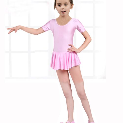 Kids Girls Tutu Ballet Dance Dress Leotard gymnastic Fancy d
