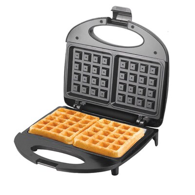 Sandwich Waffle Cake Maker Panino Toaster 华夫饼三明治早餐机