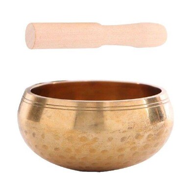 Music Bowl Professional Meditation Yoga Copper Sing Wood
