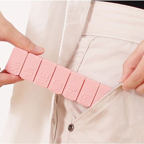 7 Day Weekly Pill Box Medicine Box Holder Storage Organizer