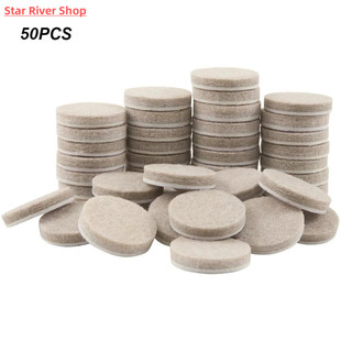 Felt 50pcs Thicker 20mm 30mm Pads Round Furniture