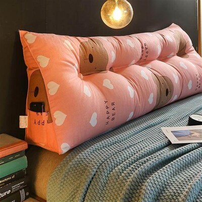 bed cushion double headboard soft pack back cushion pillow新