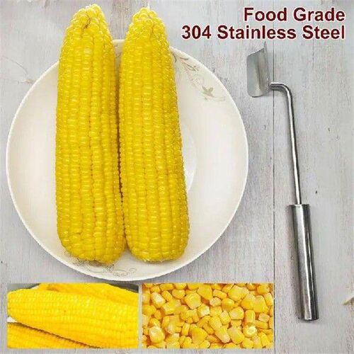 Corn Cob Peeler Stainless Steel Corn Peeling Tool Kitchen