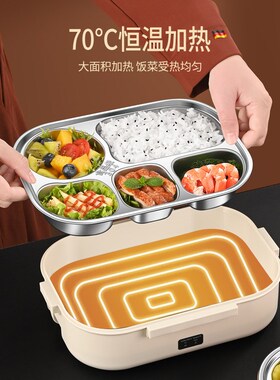 Electric Heating Lunch Box Office Workers Hot Meal Artifact