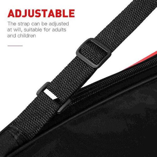 Badminton Racket Bag Oxford Cloth Adjustable Strap Black