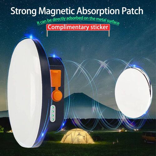 MOSLIGHTING 30W LED Tent Light Rechargeable Lantern Portable