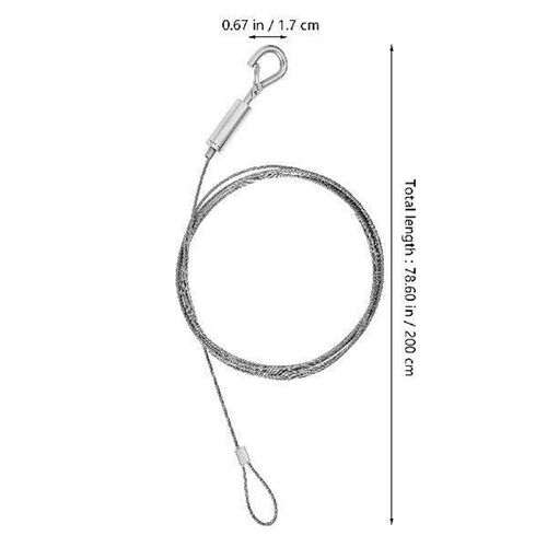 Flower Pot Wire Picture Hanging Hook Stainless Steel Rope