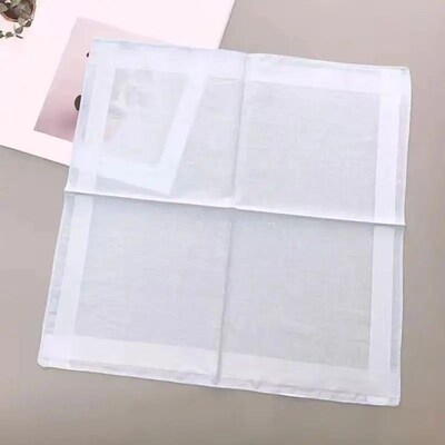 Men High Quality Cotton Handkerchief To Send Elders Square S