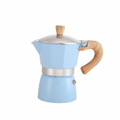 Aluminum Moka Pot Coffee Maker Octagonal Moka Coffee Maker
