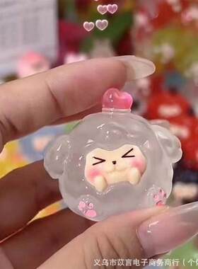 For Touching The Lucky Dumplings Resin Toy Ornaments Blind B