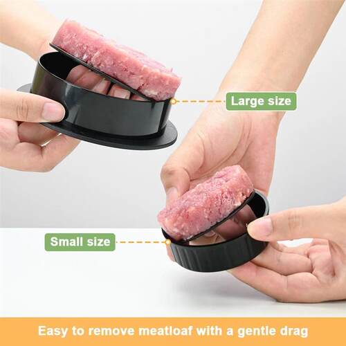 Hamburger Meat Press Maker Round Shape Non-Stick Stuffed Bur