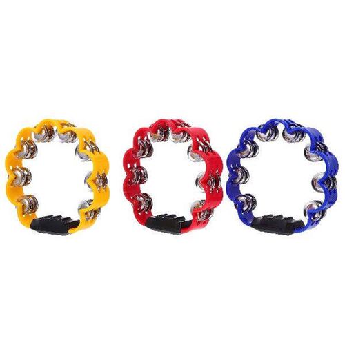 3 Pcs Wrist Shaking Jingle Bells Hub Ring Hand Toy