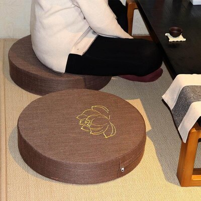 Floor cushion, square seat cushion, fabric cushion坐垫
