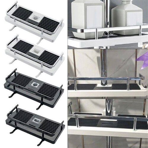 Multipurpose Shower Bar Rack Punch Free Bathing Rod