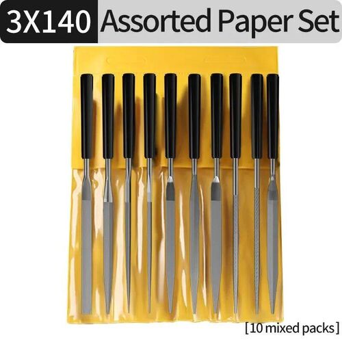 10pcs/set Metal Needle File Set Wood Rasp Metal Polishing Ha