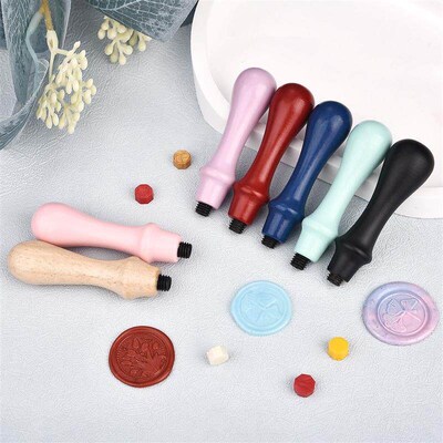 Wax Seal Stamp Set Lacquer Furnace Solid Wood Stove Fire Pai