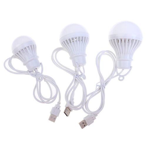 3W/5W/7W Power Portable Lantern Camp Lights USB Bulb Outdoor