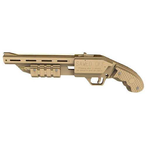 Wooden toy har rubber band true desert 47 model assembly