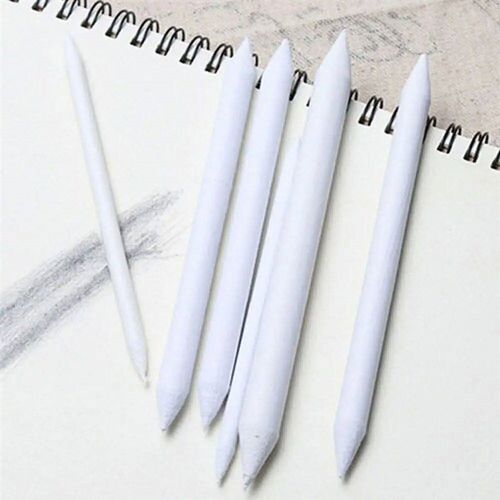 6Pcs Paper Art Drawing Pencil Stump Sketch Pastel Blending S