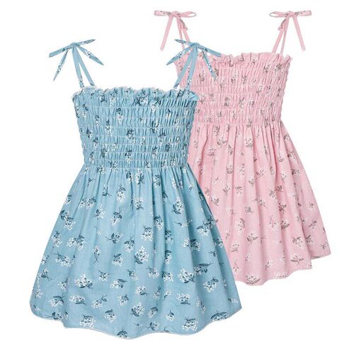 Summer Light Dresses 2021 for Girls Sundress Childrens Clot