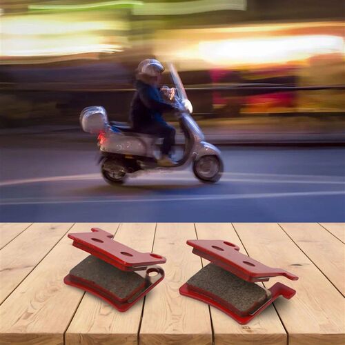 2 Pairs Bicycle Disc Brake Pads For Ebike Calipers Full Meta